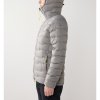 Dámská péřová bunda Haglöfs ROC Flash Down hood dámská - šedá (Velikost XS)