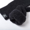 Zimní merino palčáky NORTHMAN Baldur černé (Velikost L/XL)