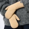 Zimní merino palčáky NORTHMAN Baldur béžové (Velikost L/XL)