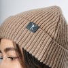 Merino beanie NORTHMAN 1:1 béžová (Barva Béžová)