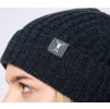 Merino beanie NORTHMAN 2:2  tmavě šedá (Barva Antracit)