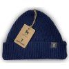 Merino beanie NORTHMAN 1:1 tmavě modrá (Barva Tmavě modrá)