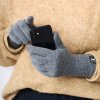 Zimní merino rukavice NORTHMAN Fjalar světle šedé (Velikost L/XL)
