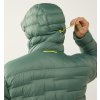 Pánská péřová bunda Haglöfs ROC Flash Down hood - zelená (Velikost S)