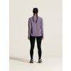 Dámské běžecké triko CRAFT SubZ Zip Jersey - fialová (Velikost XS)