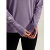 Dámské běžecké triko CRAFT SubZ Zip Jersey - fialová (Velikost XS)