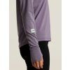 Dámské běžecké triko CRAFT SubZ Zip Jersey - fialová (Velikost XS)