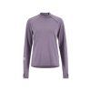 Dámské běžecké triko CRAFT SubZ Zip Jersey - fialová (Velikost XS)