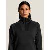 Dámská outdoorová mikina CRAFT Explore Power Fleece Half Zip - černá (Velikost XS)