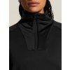 Dámská outdoorová mikina CRAFT Explore Power Fleece Half Zip - černá (Velikost XS)