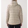 Dámská zimní bunda Haglöfs Sarna Mimic hood - béžová (Velikost XS)