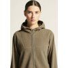 Dámská fleecová mikina CRAFT Join Pile Fleece FZ Hood - béžová (Velikost XS)