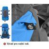 Turistický batoh HUSKY Ultralight Rony 50l vínová (Velikost OneSize)