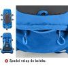 Turistický batoh HUSKY Ultralight Rony 50l vínová (Velikost OneSize)
