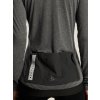 Dámský merino cyklodres CRAFT Bike SubZ Wool LS - černá (Velikost XS)