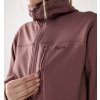 Dámská fleecová mikina Haglöfs Rosson Mid hood - růžová (Velikost XS)