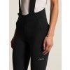 Dámské zateplené cyklokalhoty CRAFT Bike SubZ Bib Tights C3 - černá (Velikost XS)
