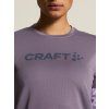 Dámské sportovní triko CRAFT Essence Logo 2 - fialová (Velikost XS)