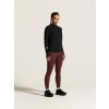 Dámské běžecké triko CRAFT SubZ Zip Jersey - černá (Velikost XS)