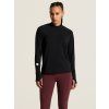 Dámské běžecké triko CRAFT SubZ Zip Jersey - černá (Velikost XS)
