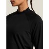 Dámské běžecké triko CRAFT SubZ Zip Jersey - černá (Velikost XS)