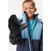 Dětské zimní rukavice UNUO Ski, Černá (Velikost S, Věk 2-4 roky)