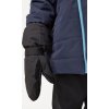 Dětské zimní rukavice UNUO Ski, Černá (Velikost S, Věk 2-4 roky)