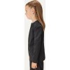 Dětské termo triko UNUO s dlouhým rukávem Comfort, Černá (Velikost 86/92, Věk 18-24 měsíců)