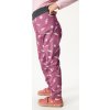Dětské softshellové kalhoty UNUO s fleecem pružné Sporty, Švestková, Bonbony (Velikost 98/104, Věk 2-4 roky)