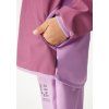 Dětská softshellová bunda UNUO s fleecem Basic, Lila, Sopka (Velikost 98/104, Věk 2-4 roky)