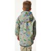 Dětská softshellová bunda UNUO s fleecem Basic, Khaki, Dino (Velikost 86/92, Věk 18-24 měsíců)