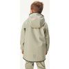 Dětská softshellová bunda UNUO s fleecem Basic, Khaki (Velikost 86/92, Věk 18-24 měsíců)