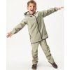 Dětská softshellová bunda UNUO s fleecem Basic, Khaki (Velikost 86/92, Věk 18-24 měsíců)