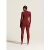 Dámské funkční triko CRAFT Thermal Baselayer Longsleeve - červená (Velikost XS)