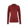 Dámské funkční triko CRAFT Thermal Baselayer Longsleeve - červená (Velikost XS)
