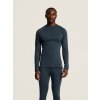 Pánské funkční triko CRAFT Thermal Baselayer Longsleeve - modrá (Velikost M)