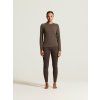 Dámské funkční triko CRAFT Active Comfort LS 2 - hnědá (Velikost XS)