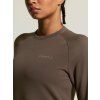 Dámské funkční triko CRAFT Active Comfort LS 2 - hnědá (Velikost XS)