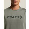 Pánské funkční triko CRAFT Essence Logo 2 - zelená (Velikost XS)
