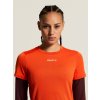 Dámské funkční triko CRAFT ADV Essence SS 2 - oranžová (Velikost XS)