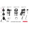 Cestovní hrnek PRIMUS Mika Wide Insulated 0,35L Stainless Steel - šedá (Velikost 0,35L)