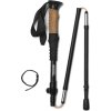 Turistické hole SILVA Trekking aluminum Z-fold black - černá (Velikost UNI)