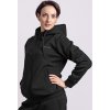 Dámská tepláková mikina PROGRESS Fit Zip Hoody Lady černá (Velikost S)