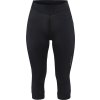 Dámské 3/4 cyklokalhoty CRAFT Core Endur Knickers černé (Velikost S)