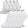 Letní merino ponožky NORTHMAN Gob Mid 4-pack bílá (Velikost 42-44)